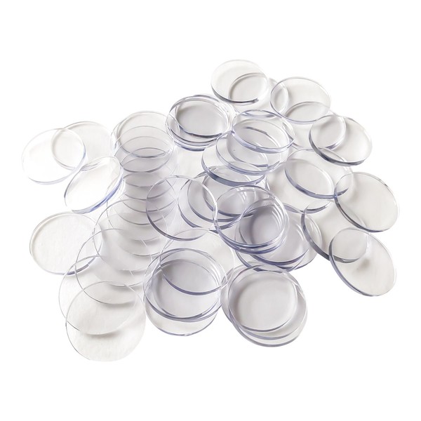 Yuanhe Clear Acrylic Poker Chip Spacers (50pcs per lot) ¡­