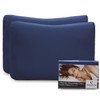 High-quality cushion cover double pack (set of 2, night blue