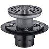 RANDOM Round Shower Drain Kit with Adjustable Base Flange,4 Inch