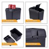 JSCARLIFE Cost-Effective Interior Trash Can for Vehicle Multi-Functional Storage Box