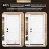 uxcell 2pcs Door Kick Plate, 6 x 32 Inches Aluminum