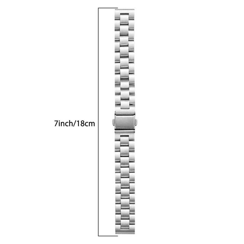 Haotop Stainless Steel Replacement Strap Compatible for Garmin Lily 2