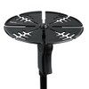 Gator Frameworks Soporte de micrófono y organizador para cables, evita
