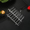 Ekoama Stainless Steel Toast Bread Rack 6 Slices Bread Box
