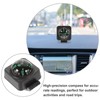 Car Compass Ball Adjustable Dashboard Navigation for Vehicles and Boats