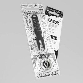 Vice Golf Gator Divot Tool + Ball Marker Set | Gunmetal