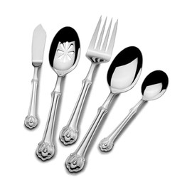 Wallace Napoleon Bee 5 Piece Stainless Steel Hostess Serving Set