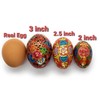 Rumikrafts Handpainted Wooden Easter Eggs, Ecofriendly and Lightweight, Kids Friendly,
