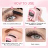 UNIVILLE Heated Eyelash Curler, with Temperature Display Eyelash Curler