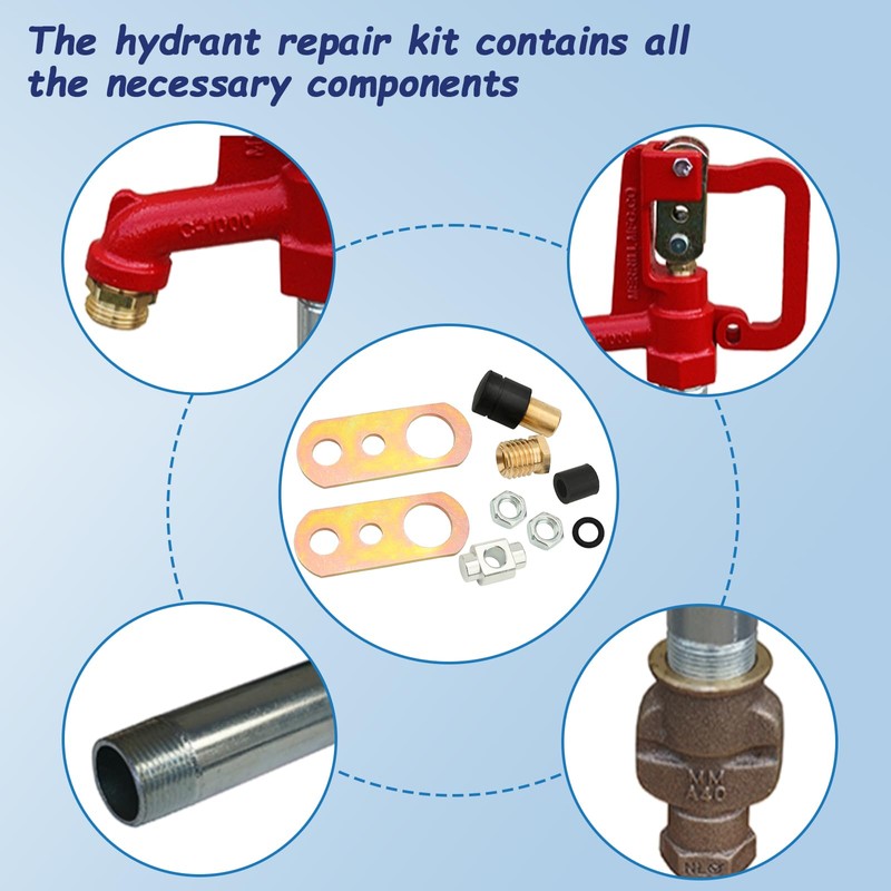 Hydrant Parts Kit for Merrill C-1000 Series Yard Hydrant Head