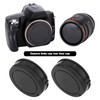 VGOL 3 Sets Plastic Housing Cap and Rear Lens Cap