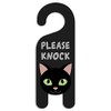 GRAPHICS & MORE Black Cat Do Not Disturb Plastic Door