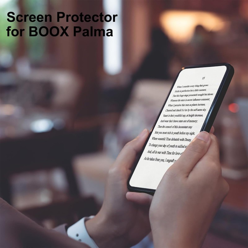 Tzylomirx Screen Protector, Frosted Anti-Glare compatible with Onyx Boox Palma