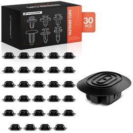 A-Premium 30PCS Nylon Molding Retainer Clips Compatible with Toyota Corolla 2014-2019 & Scion iQ 2012-2015 - For 17 mm x 22 mm Hole