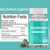 Body Deodorizing Supplement, Internal Body Deodorant Chlorophyll Capsules, Internal Deodorant