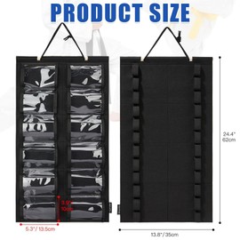 Belligern Karate Belt Display,Martial Arts Belt Displaytaekwondo Belt Display,Designed for Hanging,can Displaying Belts and Medals,Suitable for Martial Arts Enthusiasts and Learners (Black)