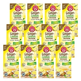 Pompadour Ginger & Lemon 10 Tea Bags x 12 Sets