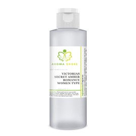 Aroma Shore Perfume Oil - Our Impression Of and compatible with Vic'Torias Sec'Ret Amber Romance Women Type, 100% Pure Uncut Body Oil Our Interpretation, Perfume Body Oil