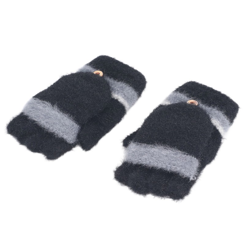 1 Pair USB Heated Gloves Half Finger Full Finger Double