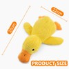 CARxlythic 2pcs Anti-stress Duck Dog, Chew Toy for Dogs for
