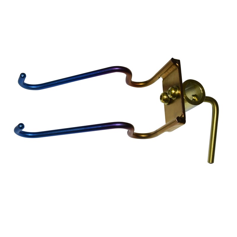 64 Titanium Backkan Holder for Piton Thickness Φ0.6 inch (16