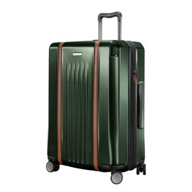 Ricardo Beverly Hills Montecito 2.0 Hardside with Dual Spinning Wheels, Expandable with Comfort Grip for Easy Packing and Moving, Men and Women, Hunter Green, Check-In Medium 25-Inch