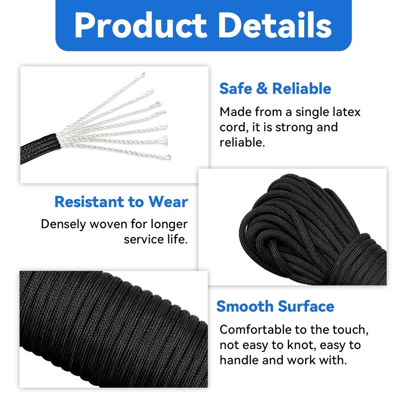 20M All Purpose Rope, String Strong Traction Tying Rope, Braided
