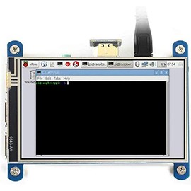 sb components Raspberry Pi 4inch HDMI LCD (H) 800x480 High Resolution 4” Resistive Touch Screen LCD HDMI interface IPS Screen Compatible with Raspberry Pi 4/3B+/3B/2B/B+/B/A/Zero/Zero W
