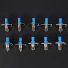 SALUTUYA 10PCS Removable Stainless Steel Rabbit Water Feeder Automatic Rabbit