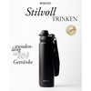 MAMEIDO Thermos Flask with Straw, 700 ml, Leak-Proof Drinking Bottle,