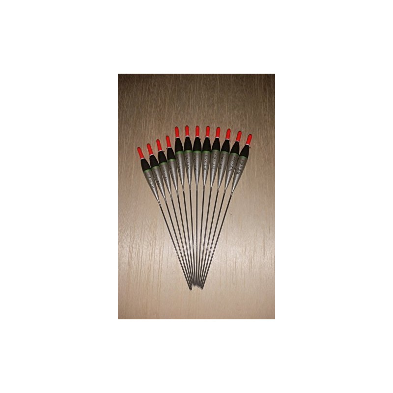 12 x Assorted Pole Floats (Pack 310R12)