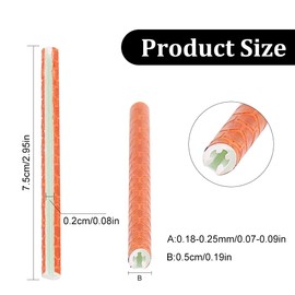 MOLZINY 36 Piece Colourful Bicycle Spoke Reflectors Set 360° Visibility Reflectors Bicycle Spoke Reflectors for Common Spoke Wheels Bicycle Reflector for Night Riding for Mountain Bike City Bike