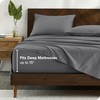 Bare Home 100% Organic Cotton King Sheet Set - Smooth