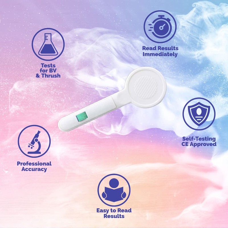 One Step Thrush & Bacterial Vaginosis (BV) pH Rapid Test