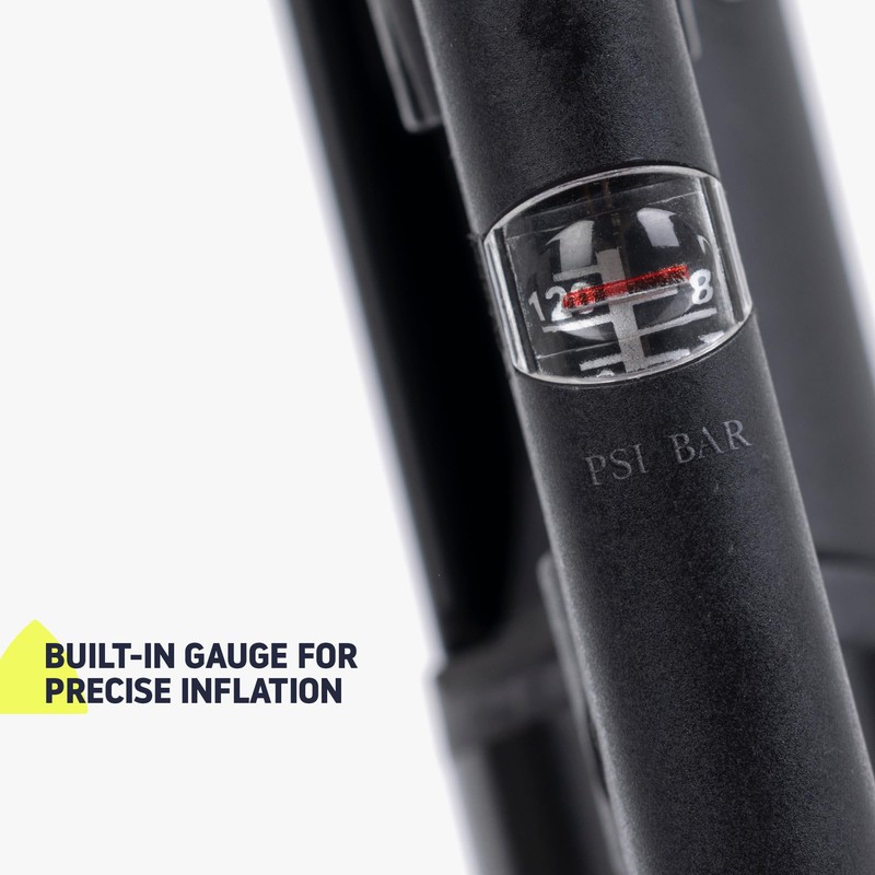 Hillington Hybrid Bike Pump – Hand and Foot Pump with