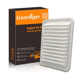 Treeligo CA10190 Engine Air Filter, Replacement for Toyota Corolla 2009-2019 Matrix 2009-2014 Yaris 2006-2018 Vibe 2009-2010 iM 2016, Provides Up to 12 Months/12,000 Miles Filter Protection