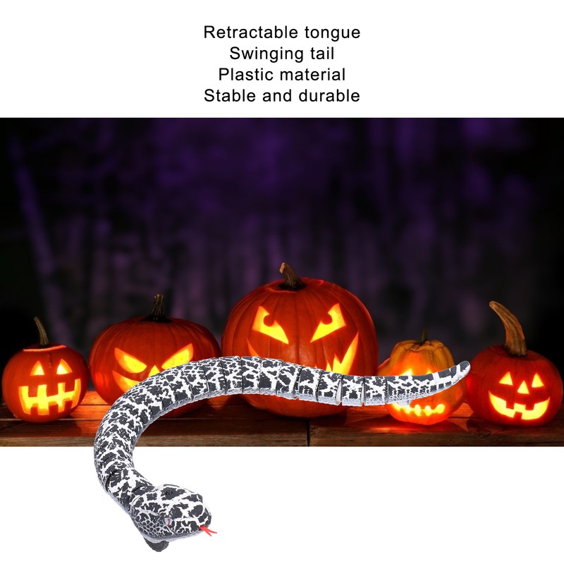 Infrared Remote Control Rattle Snake BatteryPowered Robotic Snake Toy Kids