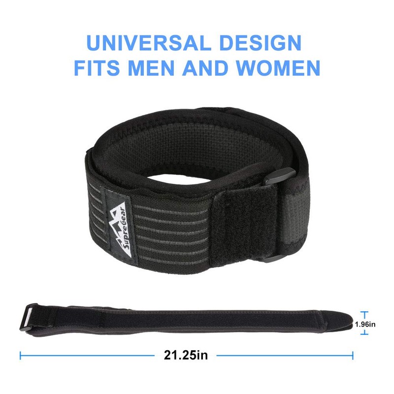 supregear IT Band Strap, Adjustable Iliotibial Band - Knee, Thigh,