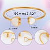 JJDreams Inlaid Shell Bangle Love Heart Open Bracelet Boho Open