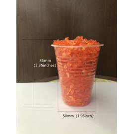 Briliant Shop 8mm Acrylic Color Faux Round Diamond Crystals Treasure Gems for Table Scatters, Vase Fillers, Event, Wedding, Arts & Crafts (1000 pcs) (Emerald Green)