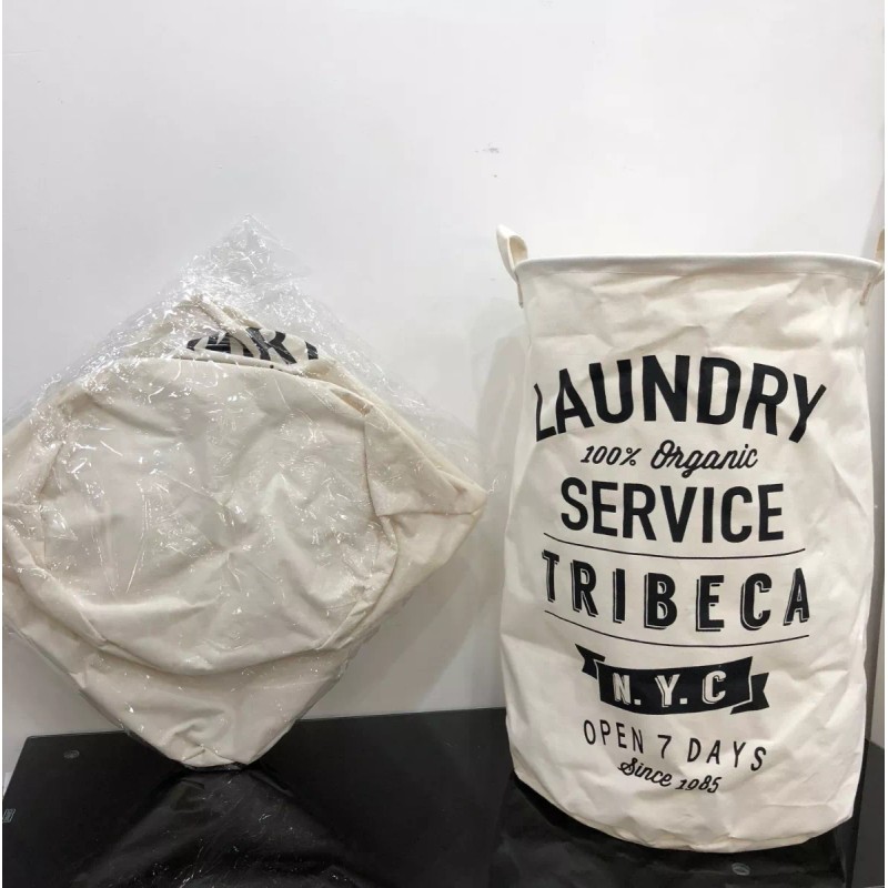 ArgenMex 2 Cestos Bote Plegable Ropa Sucia Y Limpia Lavandería