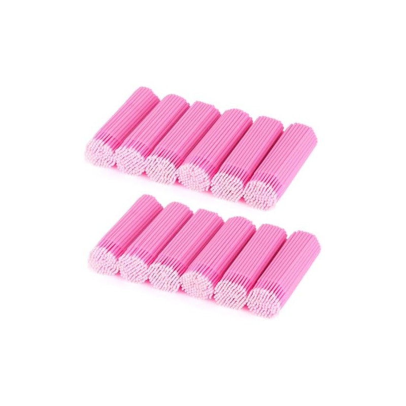 Tbestmax 1200 Microcepillos Aplicadores Microhisopos Varitas Desechables Para Rímel De