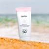 White Eye Glow Fermented Whitening Pink Tone Up Sun Cream