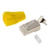 SeKi 10x Network Connectors Yellow CAT 7 6A 5 RJ45
