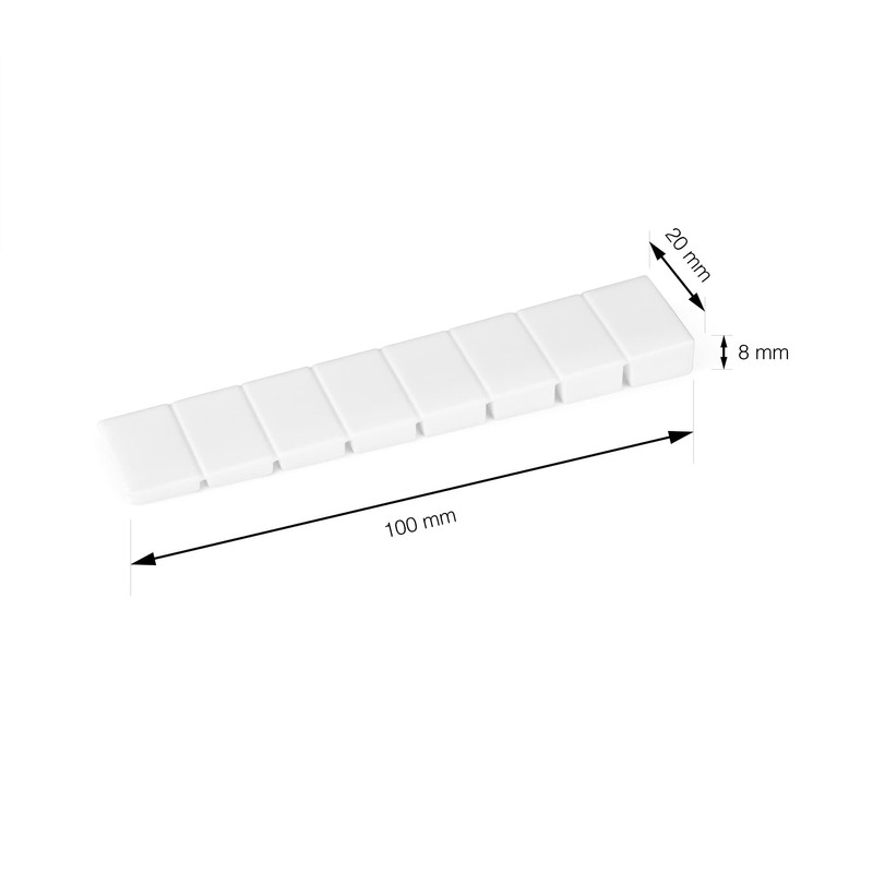 LouMaxx Furniture Wedges Set of 20 | Wheel Chocks 8