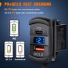 Nilight 4 Gang Rocker Switch Box 12V SPST ON Off