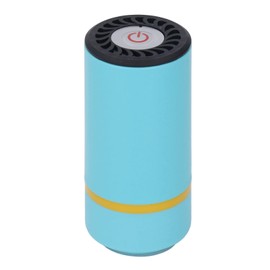 Asixxsix Hand Vacuum Sealer, Automatic Vacuum Food Sealer, Portable Wireless Vacuum Sealing Device for Food Storage, Clothing Packaging (Blue Lake)