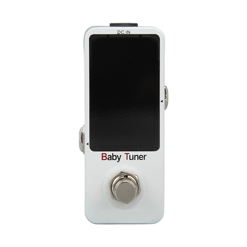 Mini Pedal Tuner Monoblock Chromatic Tuning Effect for Electric Guitar