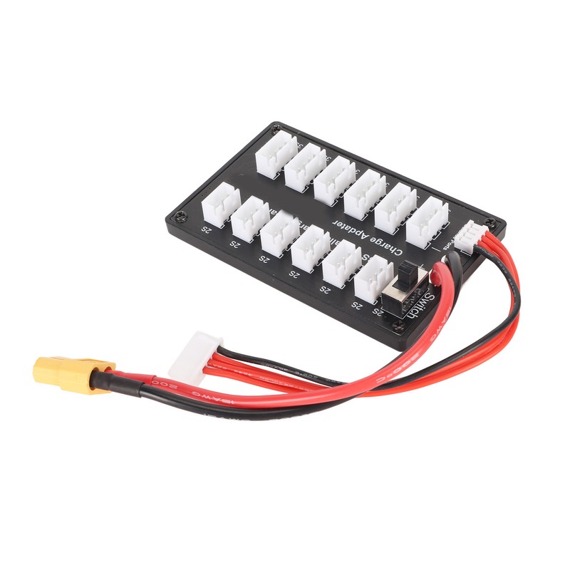 7.4V LiPo Parallel Charging Board 3Pin 4mm Banana Plug 2S