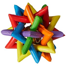 Arquizoo-Balle Rubber Dog Etoile 4.5 cm